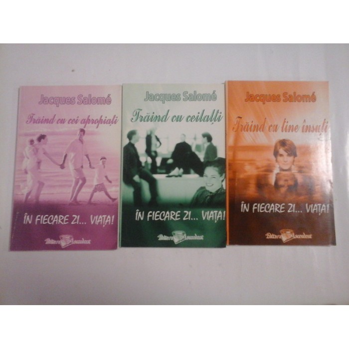 ON FIECARE ZI... VIATA ! (3 volume) -  JACQUES SALOME